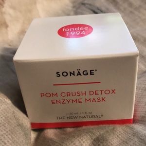 3/$10 Sonage Pom Crush Detox Enzyme Mask 30ml NEW